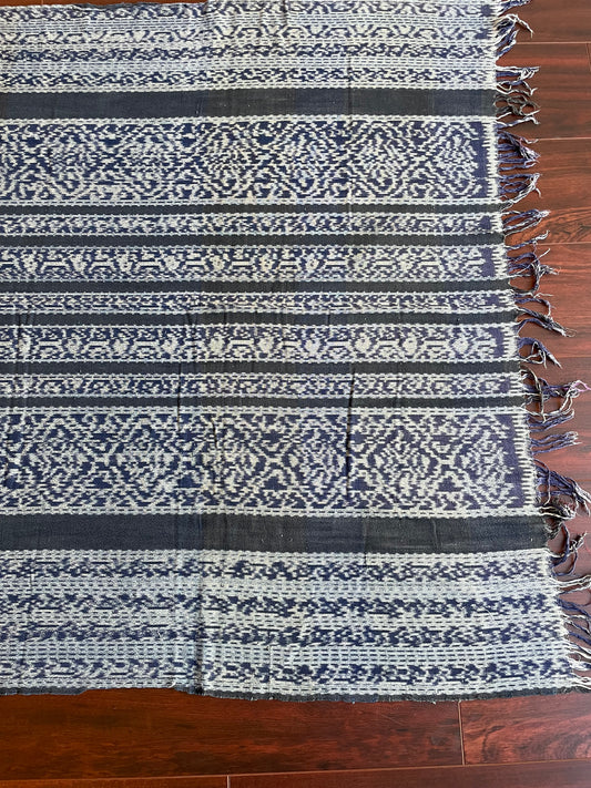 Blue cotton Ikat from Bali